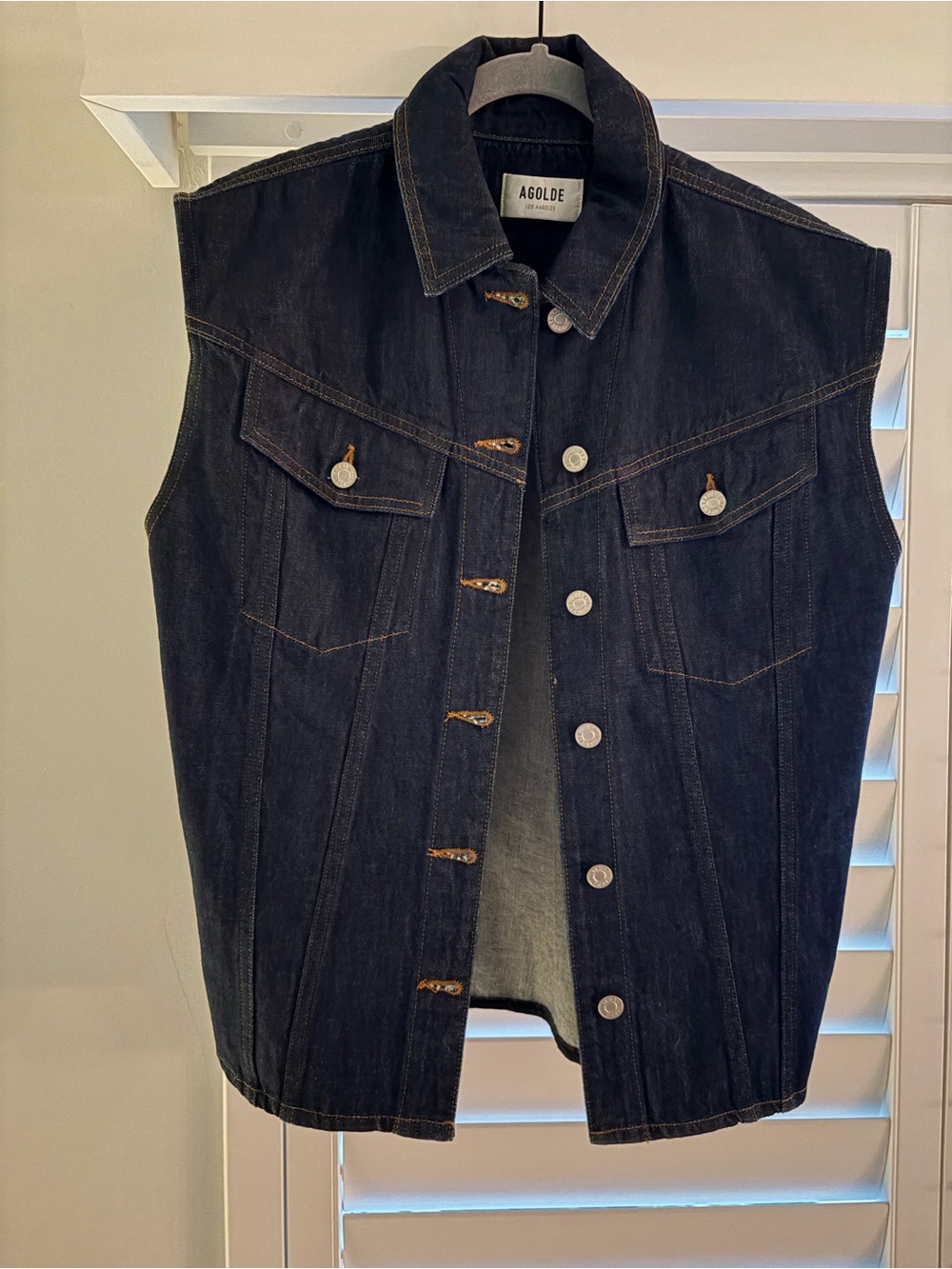 AGOLDE Dark Indigo Denim Jacket